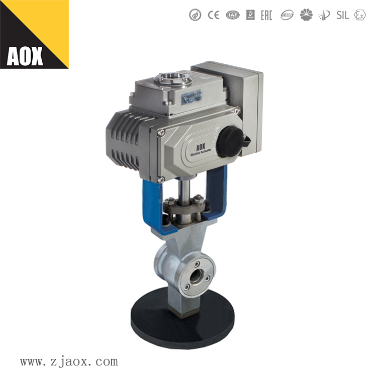 V型調(diào)節(jié)電動球閥 V型調(diào)節(jié)電動球閥